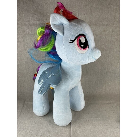 Build-a-Bear My Little Pony Rainbow Dash with Rainbow Cape 2013 Plush - Picture 4 of 16